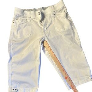 Lee, comfort, waistband, white size 10 medium